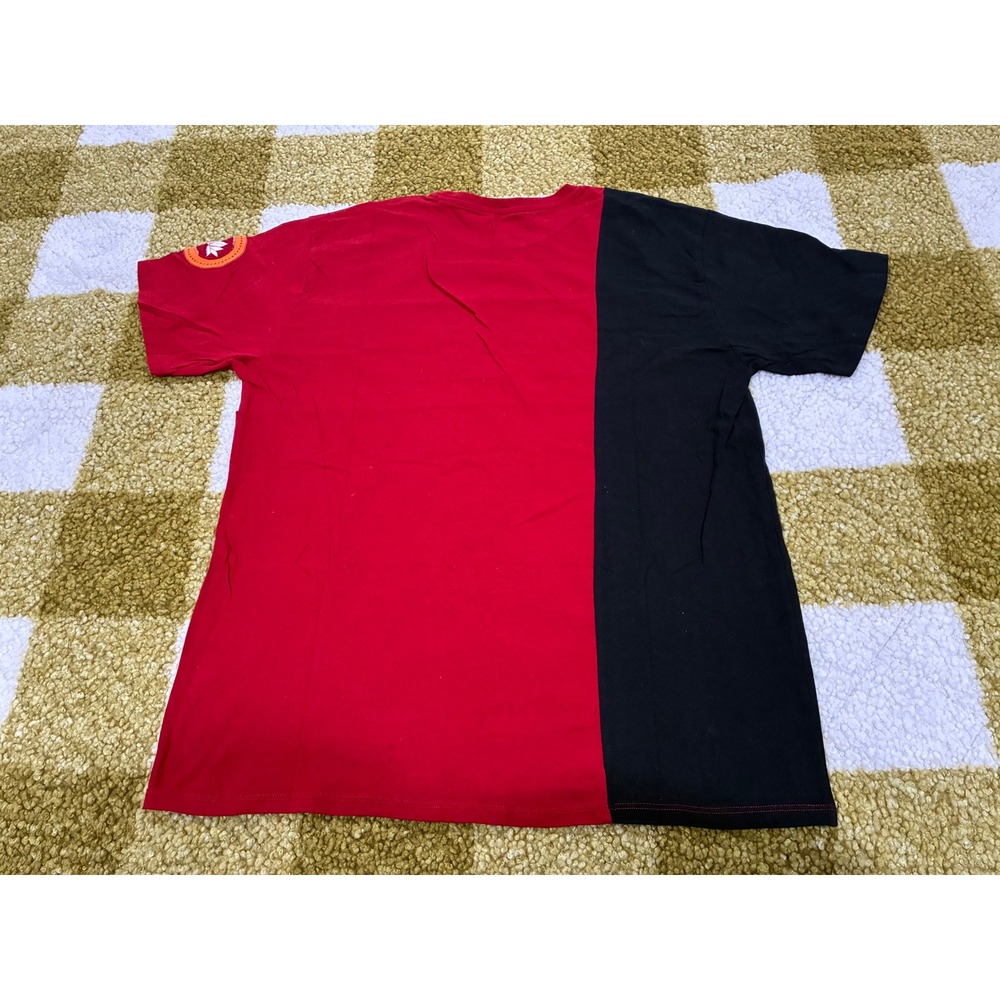 Disney Our Universe Mulan Colorblock T-Shirt Mens XL Red Black Chinese‎ Graphic - Picture 7 of 8